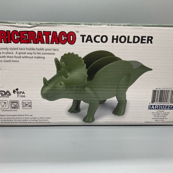 Tricerataco Taco Holder
Green - Picture 3 of 10